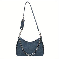 Plaid Pattern Crossbody Bag PU Shoulder Hobo Bag Women's Casual Handbag
