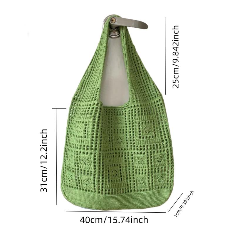 Hollow Out Crochet Bag Large Knitted Shopping Bag