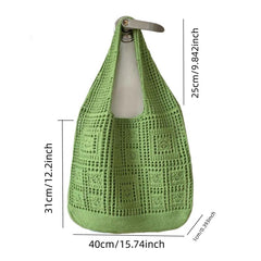 Hollow Out Crochet Bag Large Knitted Shopping Bag