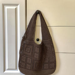Hollow Out Crochet Bag Large Knitted Shopping Bag