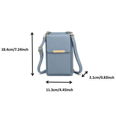 Floral Pattern Shoulder Bag Zipper Crossbody Bag
