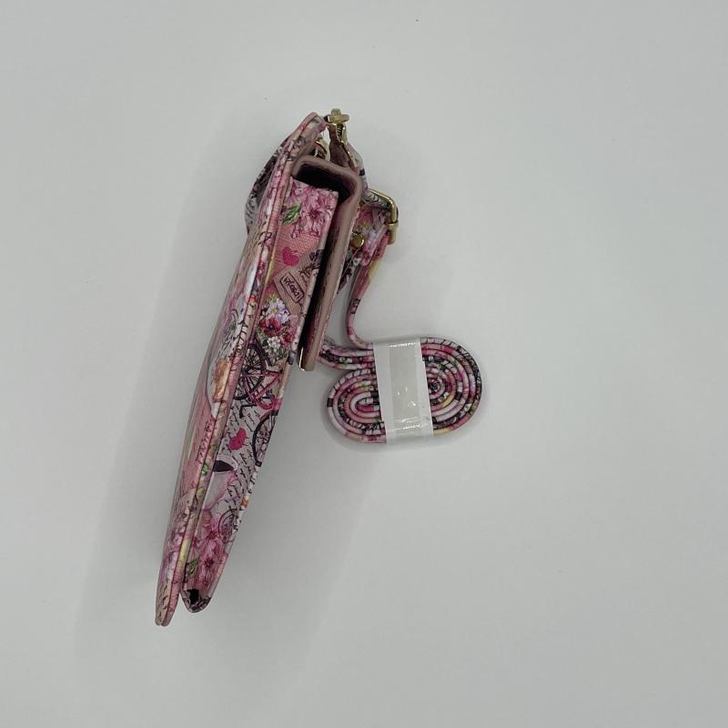 Floral Pattern Shoulder Bag Zipper Crossbody Bag