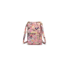 Floral Pattern Shoulder Bag Zipper Crossbody Bag