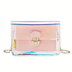 Mini Laser Crossbody Bag - Versatile Handbag & Purse