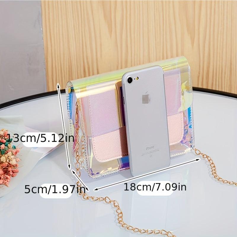 Mini Laser Crossbody Bag - Versatile Handbag & Purse