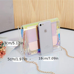 Mini Laser Crossbody Bag - Versatile Handbag & Purse