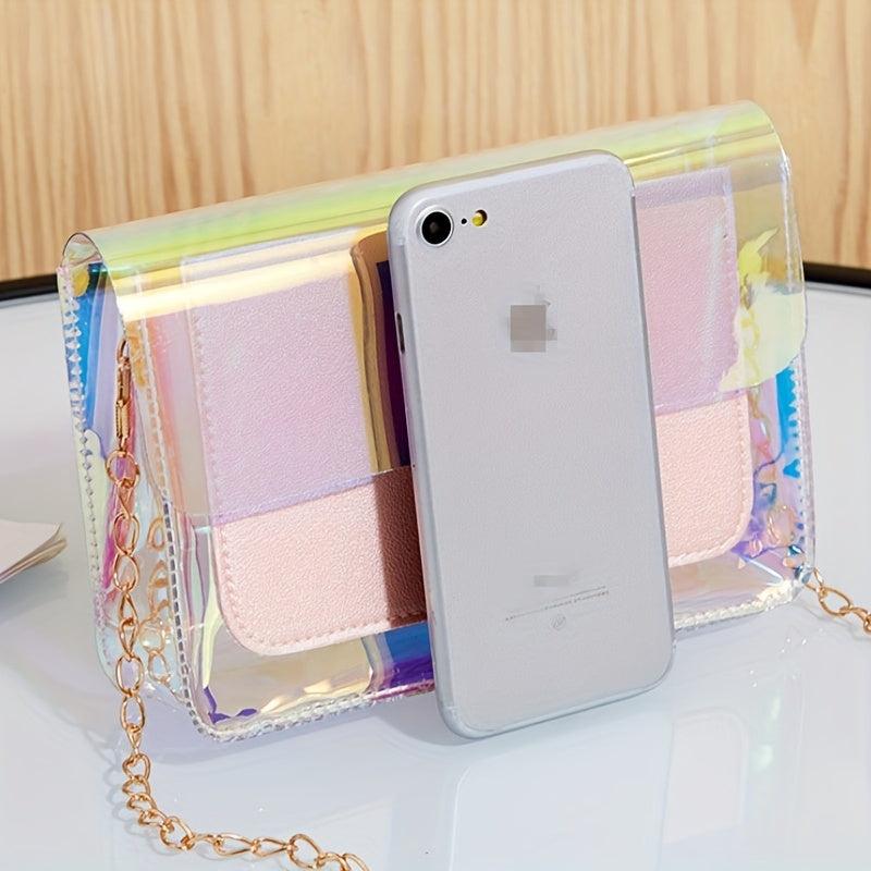 Mini Laser Crossbody Bag - Versatile Handbag & Purse