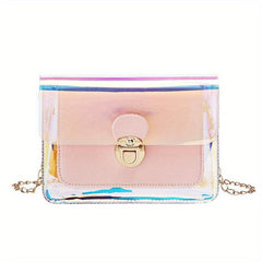 Mini Laser Crossbody Bag - Versatile Handbag & Purse