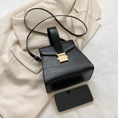 Crocodile Pattern Crossbody Bag Women's Handbag & Phone Purse