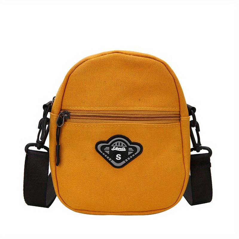 Durable Canvas Mini Shoulder Bag