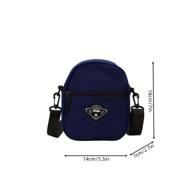 Durable Canvas Mini Shoulder Bag