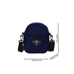 Durable Canvas Mini Shoulder Bag