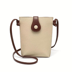 Mini Crossbody Bag For Women Faux Leather Mobile Phone Bag Shoulder Bag Purse