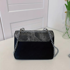 Vintage Square Shoulder Chain Bag Classic Handbag
