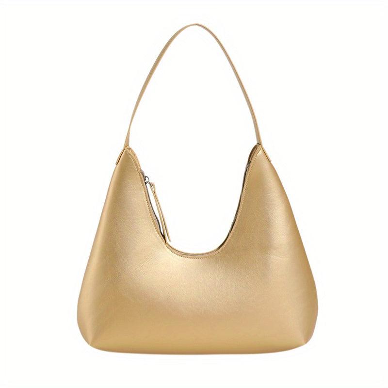 Minimalist Solid Underarm Bag All Match Baguette Bag