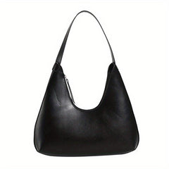 Minimalist Solid Underarm Bag All Match Baguette Bag