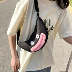 Funny Crossbody Novelty Bag Cartoon Hobo Casual Shoulder Bag