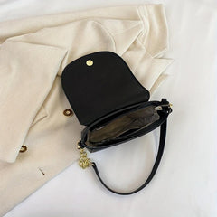 Flap Saddle Shoulder Bag Underarm Bag