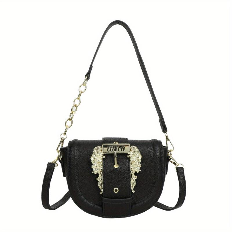 Flap Saddle Shoulder Bag Underarm Bag