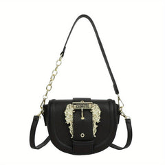 Flap Saddle Shoulder Bag Underarm Bag