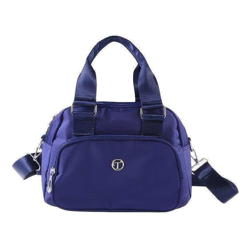 Casual Nylon Handbag Women's Crossbody Bag 10.63x7.87x5.12 Inch