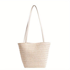 Casual Straw Beach Bag Women's Outdoor Hand Bag For Summer