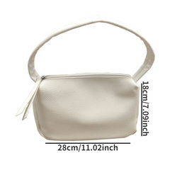 Minimalist Solid Shoulder Bag for Women