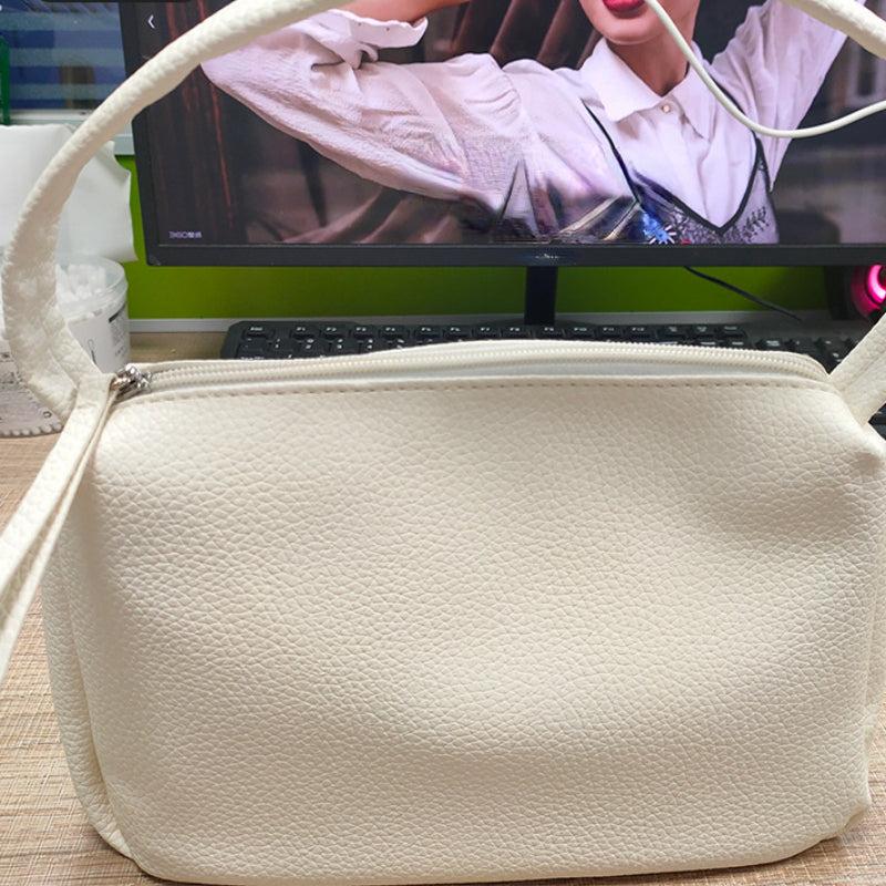 Minimalist Solid Shoulder Bag for Women