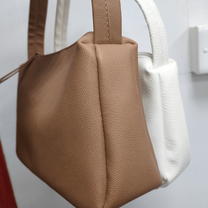 Minimalist Solid Shoulder Bag for Women
