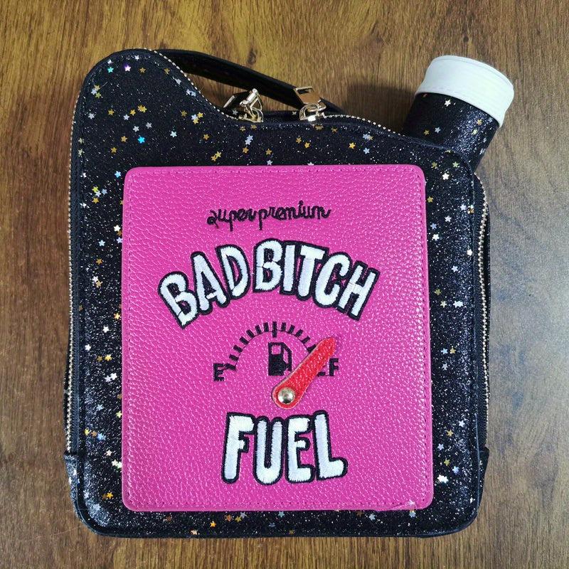 Sequin Shoulder Bag Double Zipper Crossbody Bag