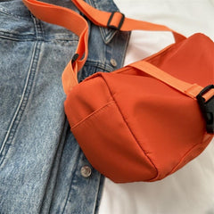 Minimalist Casual Shoulder Bag with Release Buckle