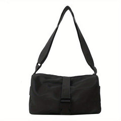 Minimalist Casual Shoulder Bag with Release Buckle
