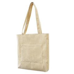 Large Capacity Corduroy Tote Bag Lightweight Shoulder Shopping Bag