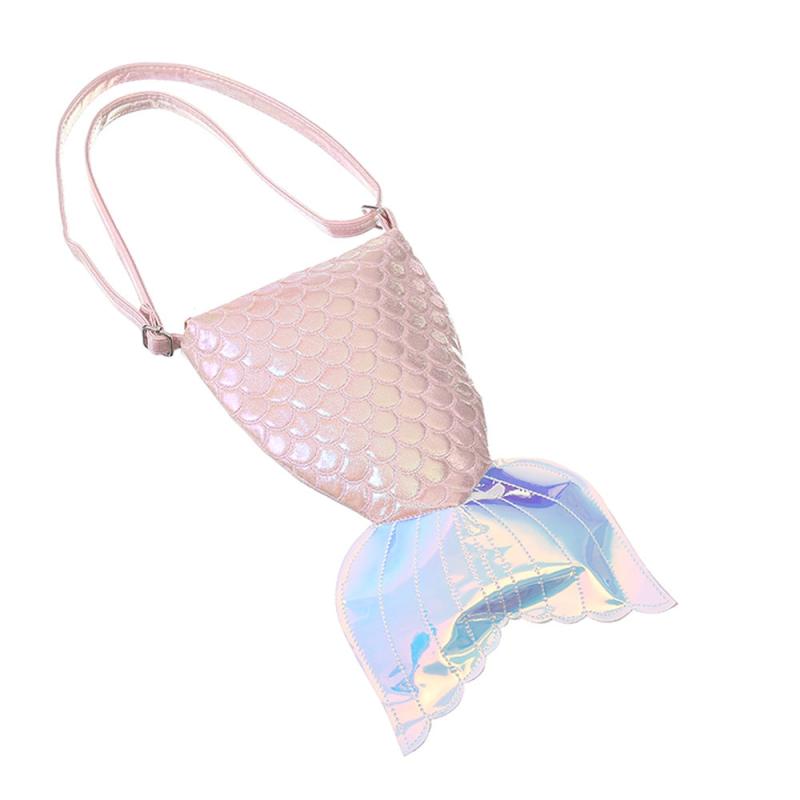 Colorful Mermaid Tail Crossbody Bag