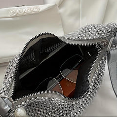 Rhinestone Shoulder Bag Crossbody Glitter Purse