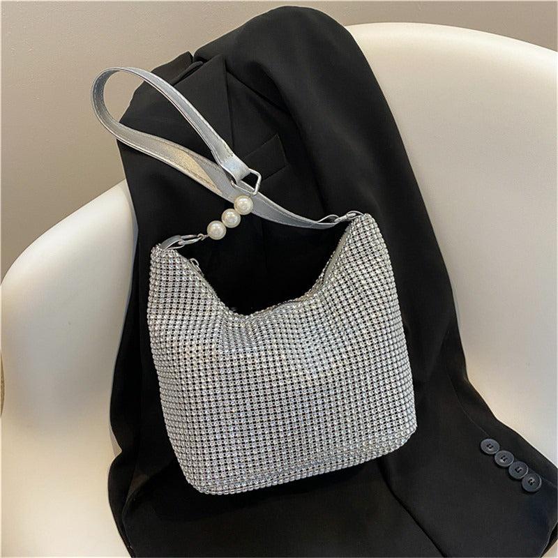 Rhinestone Shoulder Bag Crossbody Glitter Purse