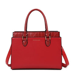 Crocodile Pattern Crossbody Bag Women's Work Purse