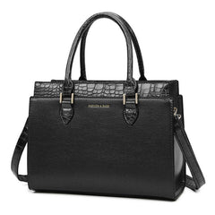Crocodile Pattern Crossbody Bag Women's Work Purse