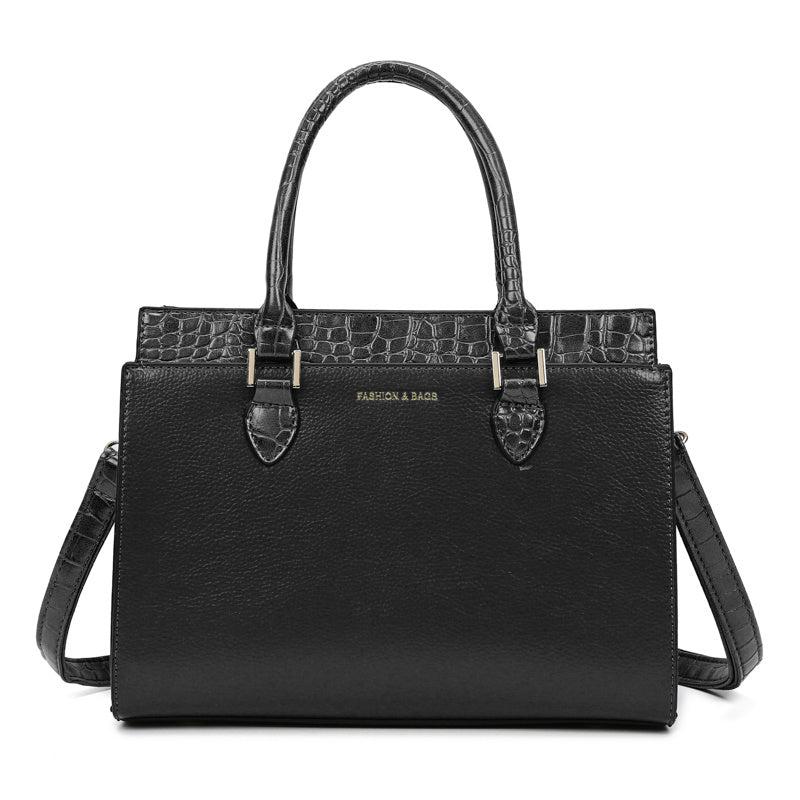 Crocodile Pattern Crossbody Bag Women's Work Purse