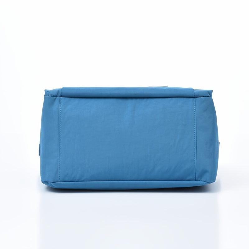 Nylon Zipper Tote Bag Large Capacity Shoulder Bag