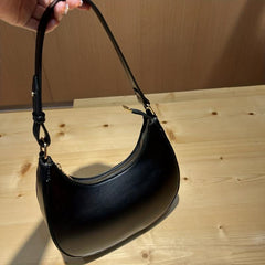 Minimalist Leather Hobo Bag Women's Shoulder Bag Underarm Purses