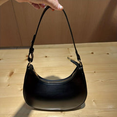Minimalist Leather Hobo Bag Women's Shoulder Bag Underarm Purses