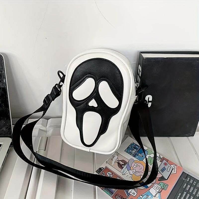 Gothic Ghost Crossbody Bag Shoulder Bag for Halloween