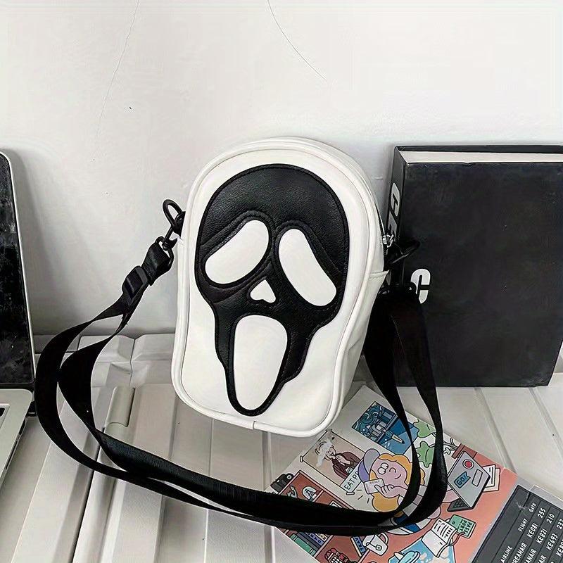 Gothic Ghost Crossbody Bag Shoulder Bag for Halloween