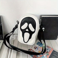 Gothic Ghost Crossbody Bag Shoulder Bag for Halloween