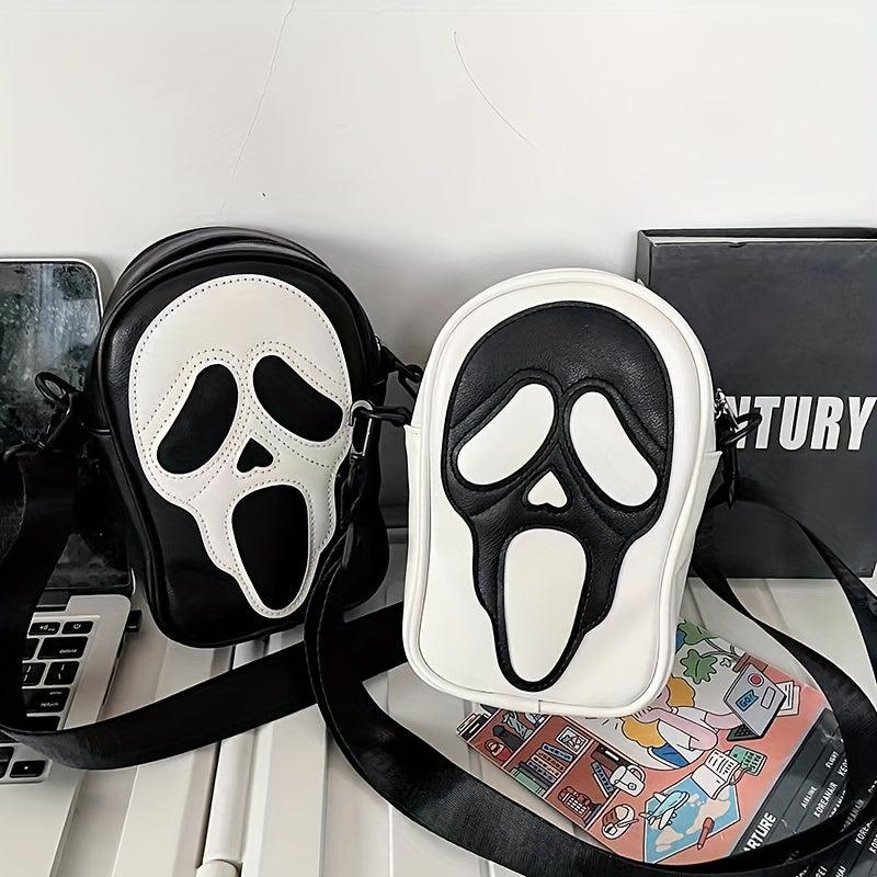 Gothic Ghost Crossbody Bag Shoulder Bag for Halloween