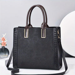 Floral Jacquard Tote Bag Crossbody Satchel Purse