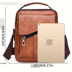 Vintage Business Crossbody Bag Faux Leather Handbags
