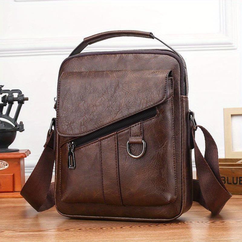 Vintage Business Crossbody Bag Faux Leather Handbags