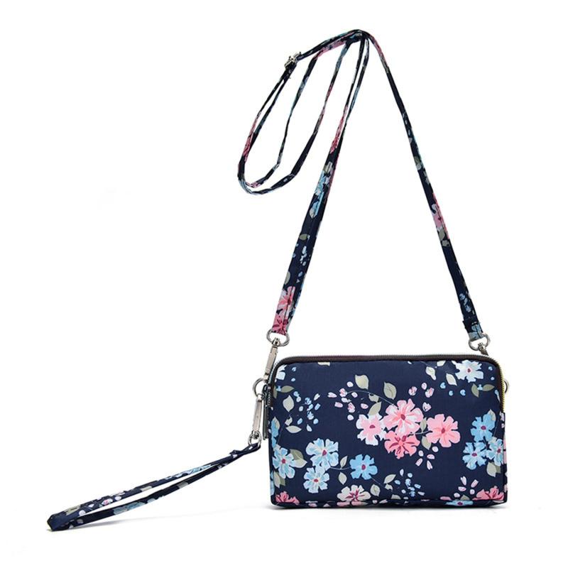 Women's Crossbody Shoulder Bag with Coin Purse, Oxford Cloth Bag